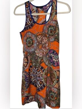 THML Multicolor Patterned Mini Dress Sz S